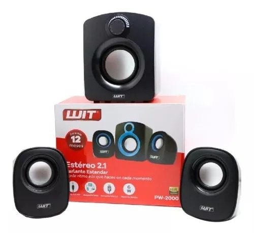 Miniatura 3 de Parlantes Para Pc Computador Wit Pw-2000